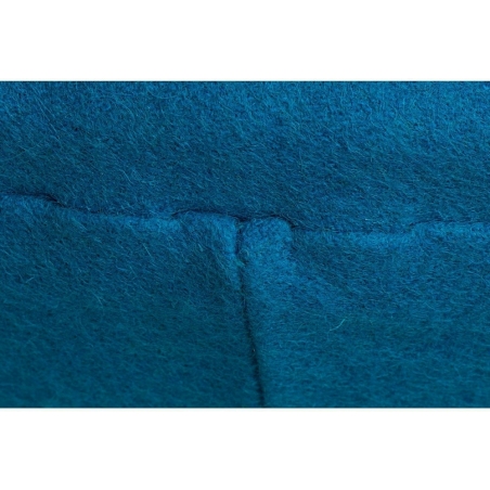 Stylowy Podnóżek tapicerowany insp. Jajo Chair Jasno niebieski D2.Design do fotela.