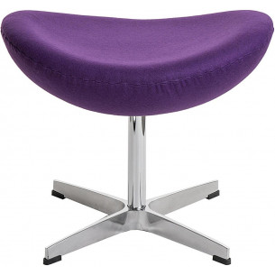 Jajo Chair light purple upholstered footstool insp. D2.Design