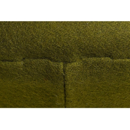 Stylowy Podnóżek tapicerowany insp. Jajo Chair Jasno zielony D2.Design do fotela.