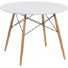 Large, round dining table DTW 100.