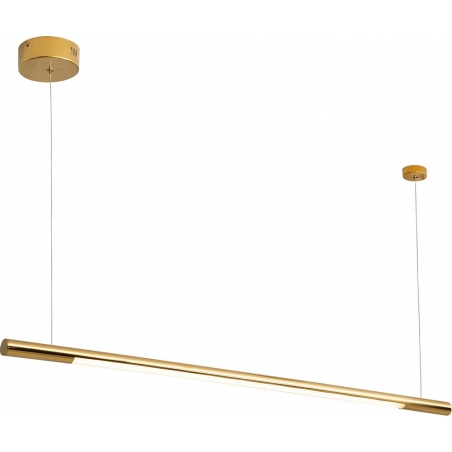 Organic 100 Led gold linear pendant lamp MaxLight