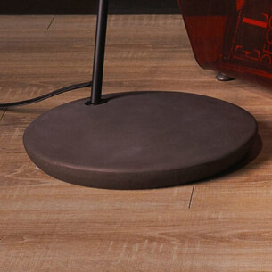 Lampa podłogowa ze ściemniaczem Jubi Concrete 200cm czarny / brąz LoftLight 2