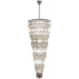 Żyrandol kryształowy glamour Luxe 60cm H200cm chrom ZumaLine
