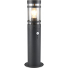 Paloma 50cm anthracite Garden post with motion sensor Reality