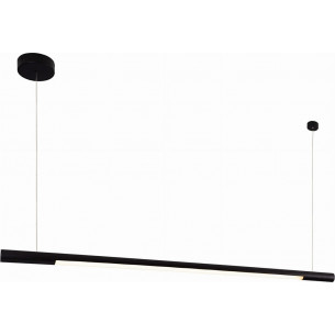 Organic 150 Led black linear pendant lamp MaxLight