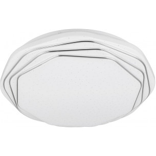 Dizzy LED 38cm white Modern ceiling lamp with dimmer and decorative effect Reality