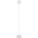 Lampa podłogowa szklany klosz retro Glenn 120cm opal / biały mat Reality