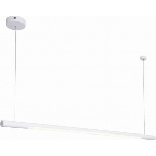 Organic 150 Led white linear pendant lamp MaxLight