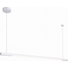 Organic 150 Led white linear pendant lamp MaxLight