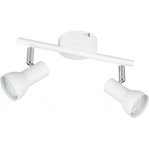 Cantar matt White 2-Point Ceiling Spotlight Reality