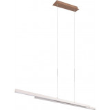 Lampa wisząca podłużna Odio LED 3000K 110cm szara Reality