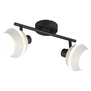 Isla II Gray&amp;Black Retro Ceiling Spotlight Reality