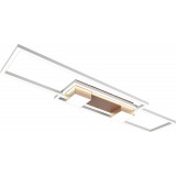 Plafon nowoczesny z pilotem Albany LED 100cm kawowy Trio