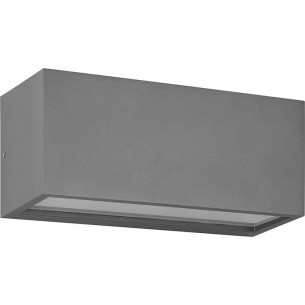 Mayenne 25cm anthracite outdoor Wall lamp Trio