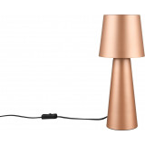 Lampa stołowa retro Nubian kawowa Trio