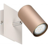 Marley coffee&amp;white spotlight Wall lamp Trio