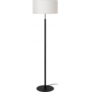 Lampa podłogowa japandi Fold 45cm H150cm biały / czarny Lucide