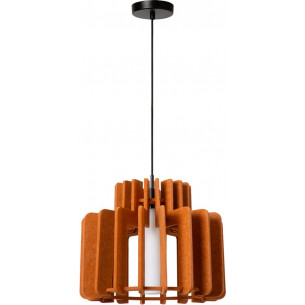 Lampa wisząca filcowa Rollo 40cm terracotta Lucide