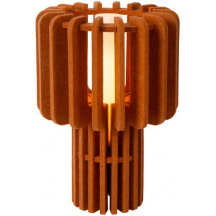 Lampa stołowa filcowa Rollo 24cm terracotta Lucide