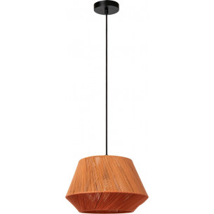 Lampa wisząca sznurkowa Jessica 30cm terracotta Lucide