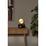 Lampa stołowa w kształcie aparatu Extravaganza Camera czarno-złota Lucide