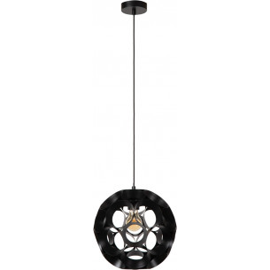 Lampa wisząca kula modern Hannelore 30cm czarna Lucide