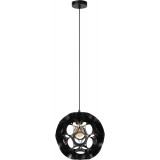 Lampa wisząca kula modern Hannelore 30cm czarna Lucide