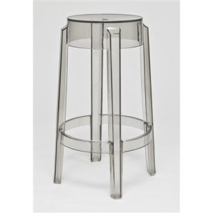 Foxy 66 grey transparent bar stool D2.Design