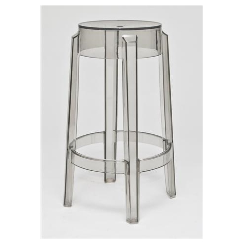 Foxy 66 grey transparent bar stool D2.Design