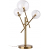 Lollipop brass&amp;transparent glass table lamp MaxLight