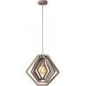 Lampa wisząca geometryczna Mauro 33,5cm taupe Lucide