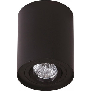 Lampa spot tuba Basic Round 9,5cm czarna MaxLight