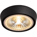 Lampa spot downlight łazienkowa Charon LED 12,8cm 3000K IP65 czarna MaxLight