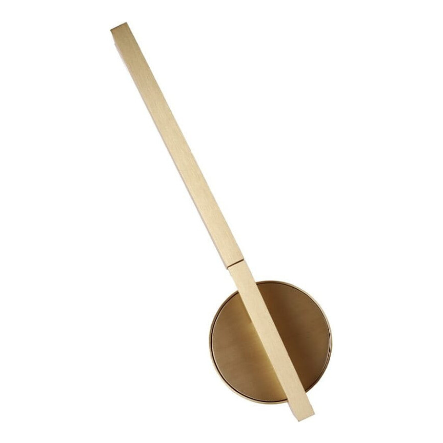 Kinkiet dekoracyjny pionowy Merano LED 3000K 27,5cm złoty MaxLight