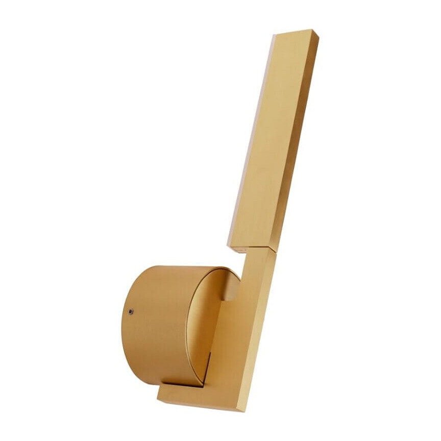 Kinkiet dekoracyjny pionowy Merano LED 3000K 27,5cm złoty MaxLight