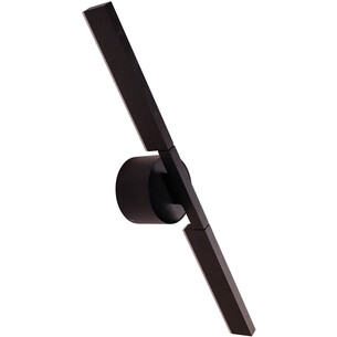 Kinkiet dekoracyjny pionowy Merano LED 3000K 45cm czarny MaxLight 2