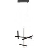 Lampa wisząca nowoczesna Soho LED 45,5cm czarna Maxlight