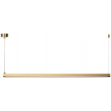Lampa wisząca złota podłużna Beam LED 100cm 4000K Step Into Design Lampa wisząca złota podłużna Beam LED 100cm 4000K Step Into Design