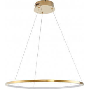 Lampa wisząca okrągła Circle Slim LED 60cm złota Step Into Design