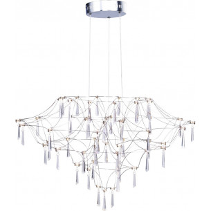 Żyrandol kryształowy Crystal Net LED 80cm Step Into Design