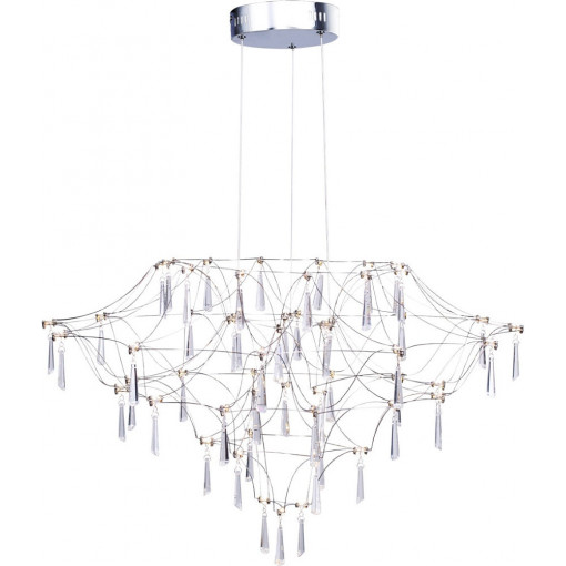 Żyrandol kryształowy Crystal Net LED 80cm Step Into Design