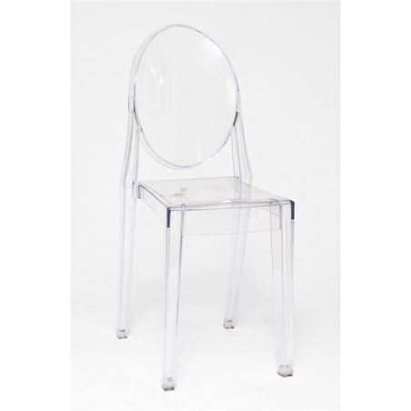 Viki transparent designer chair D2.Design