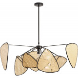 Lampa sufitowa rattanowa boho Natura 100cm Step Into Design