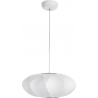 Lampa wisząca japandi Silk X-shape 40cm biała Step Into Design