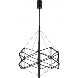 Lampa wisząca nowoczesna Space LED 60cm czarna Step Into Design