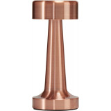 Tavolo A LED 21cm copper touch table lamp Step Into Design