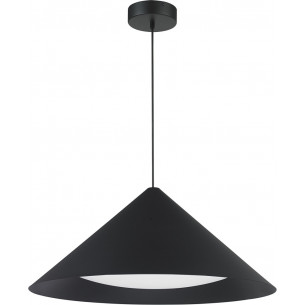 Lampa wisząca stożek Triangolo LED 65cm czarna Step Into Design