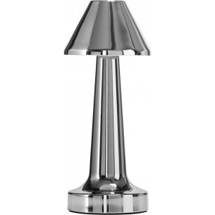 Tavolo B LED 23cm silver touch table lamp Step Into Design