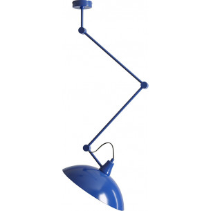 Lampa sufitowa na wysięgniku Melos 36,5cm kobalt Aldex