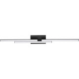 Kinkiet nad lustro w łazience Modernos LED 96,5cm czarny mat